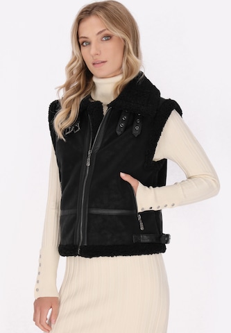 juoda DreiMaster Vintage Liemenė: priekis