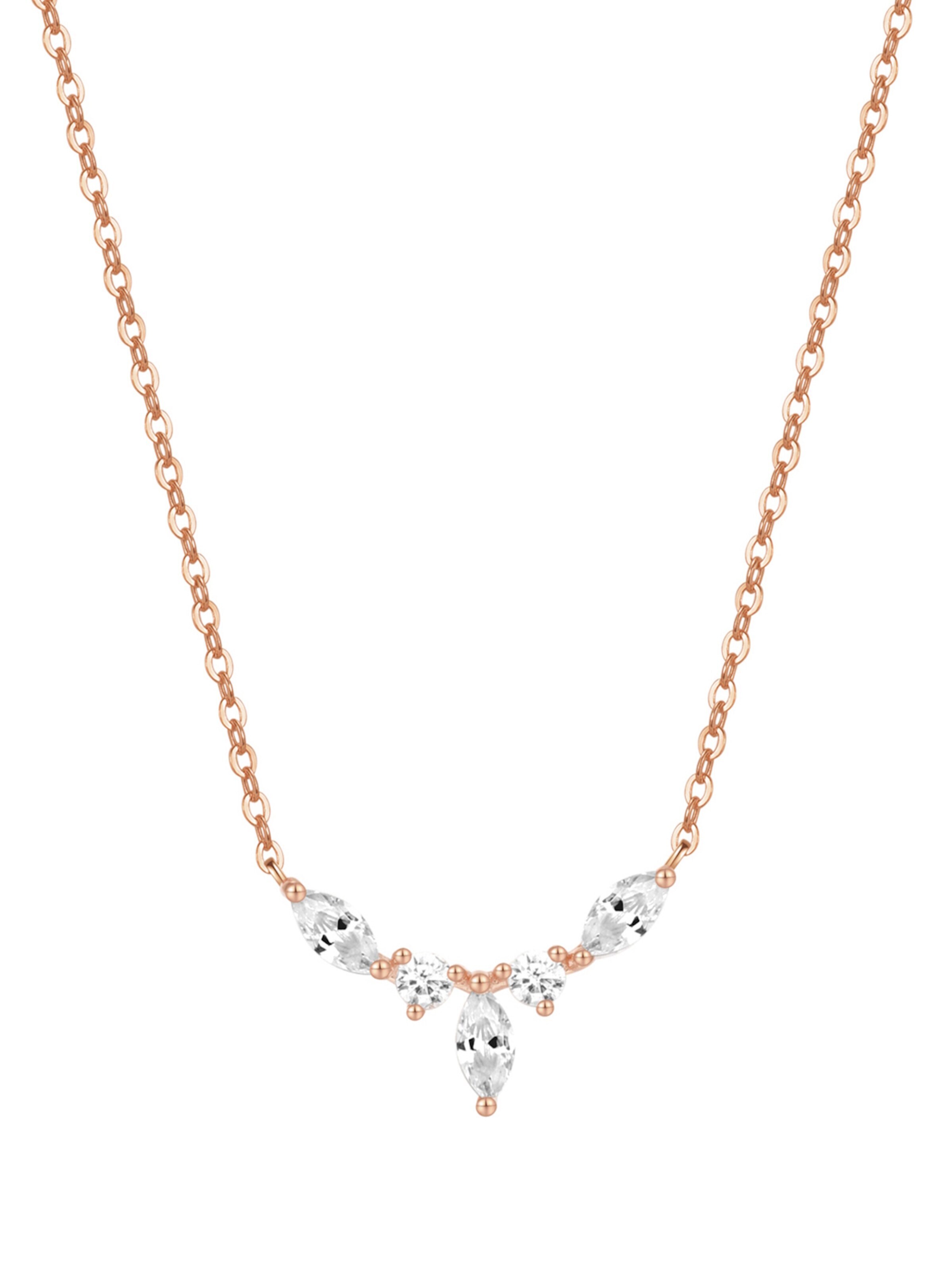 Hey Happiness Necklace 'Royale' in Gold: front