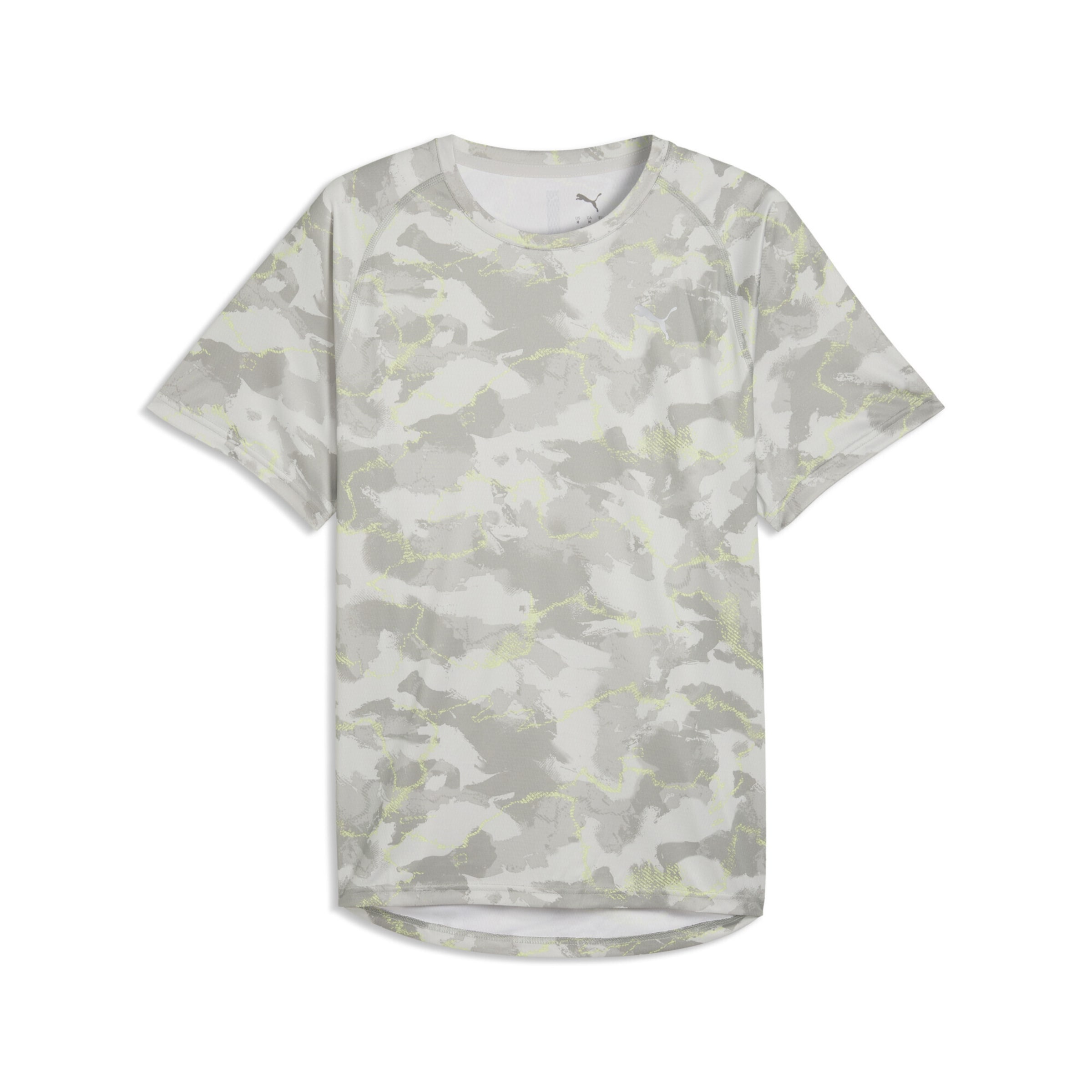 PUMA Funktionsshirt 'PWRTrain' in Grau: Vorderseite