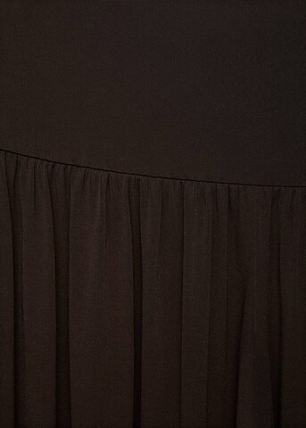 MANGO Tapered Harem Pants in Brown