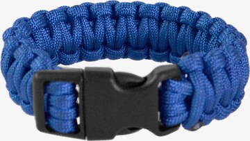 normani Bracelet 'Paracord' in Blue: front