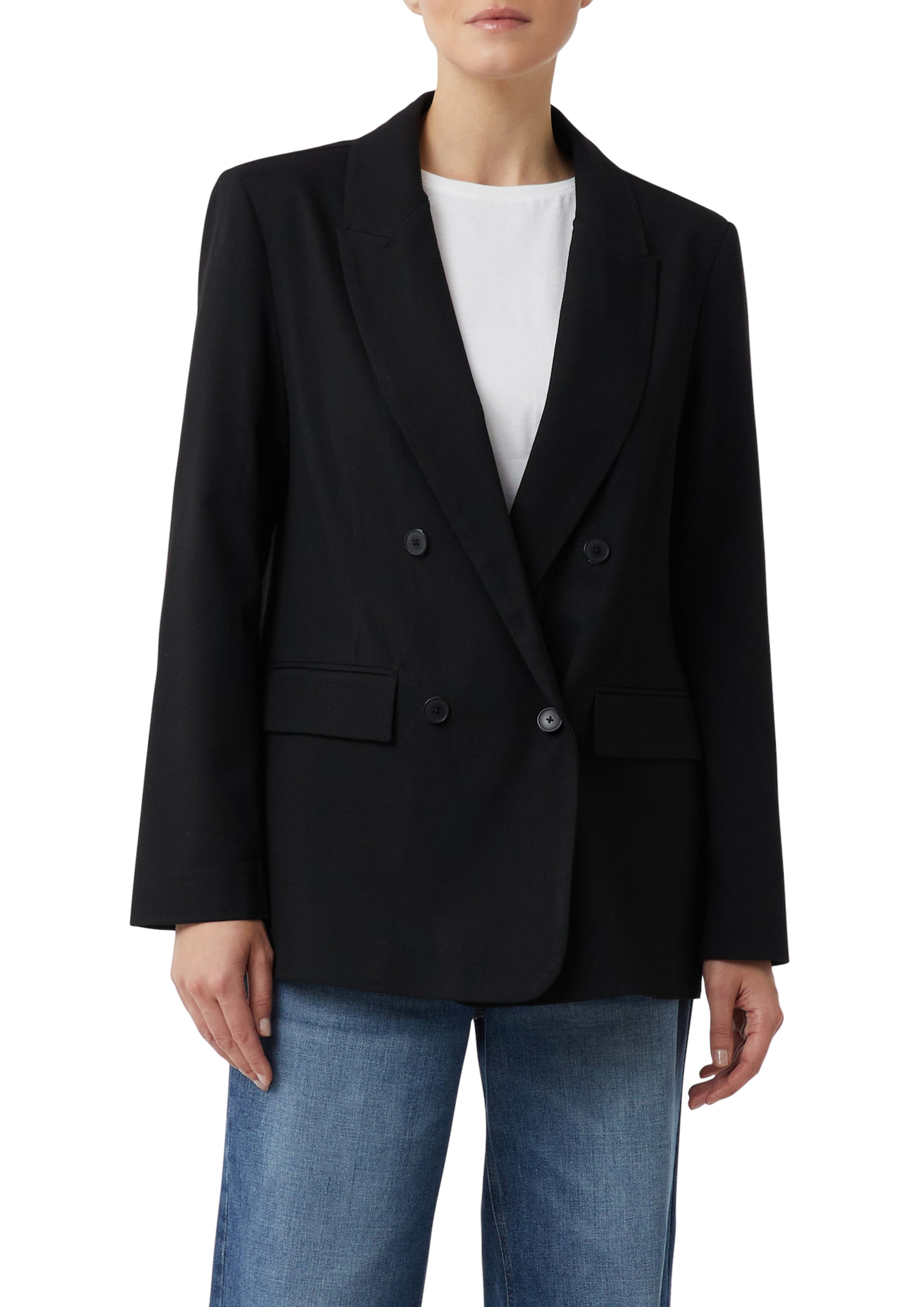 COMMA Blazer in Schwarz
