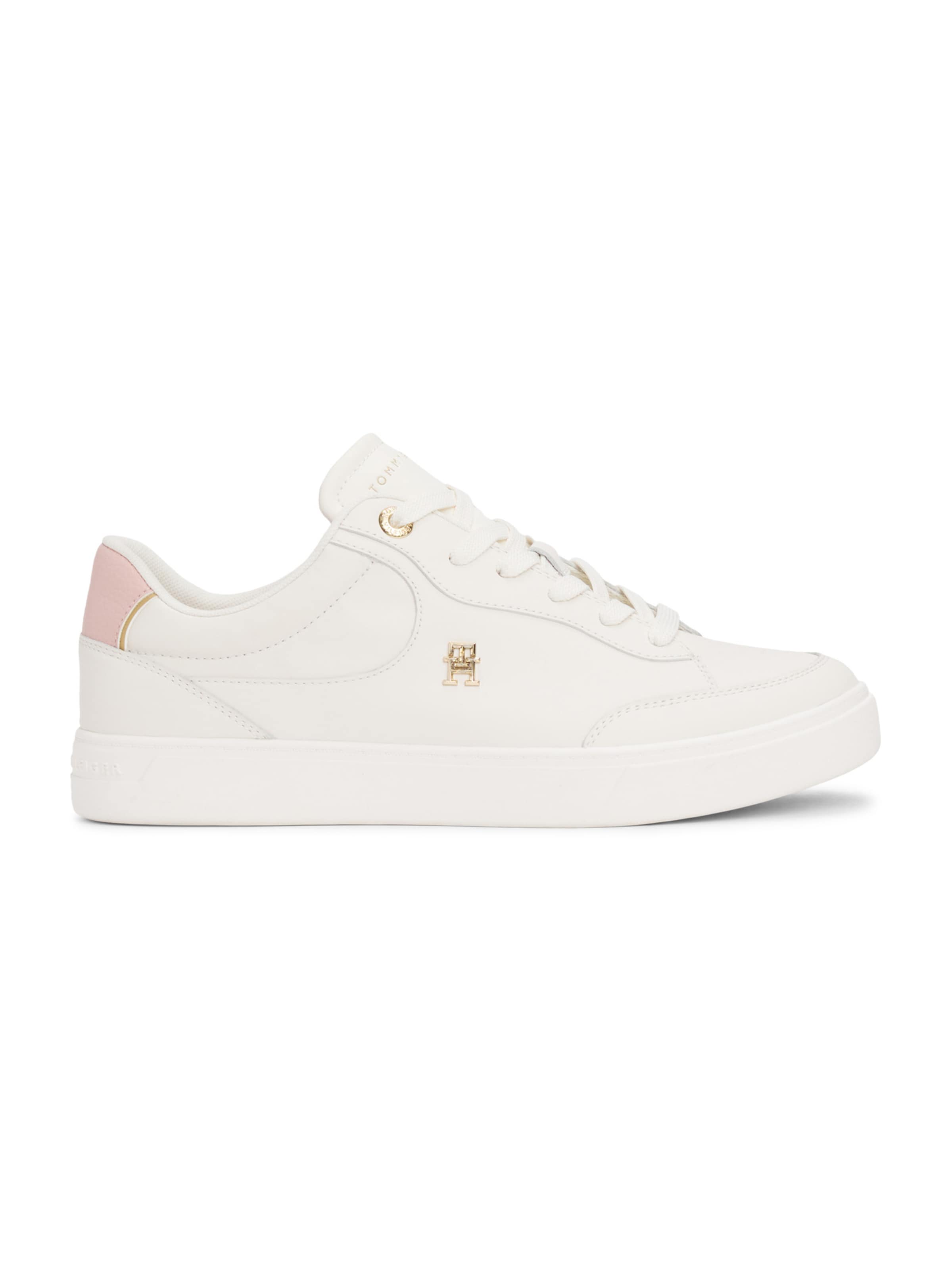 Sneaker bassa 'Essential Chic Court' di TOMMY HILFIGER in bianco