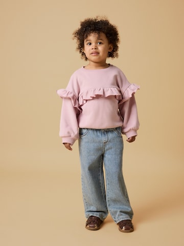 Lil'Atelier Sweatshirt in Lila: voorkant
