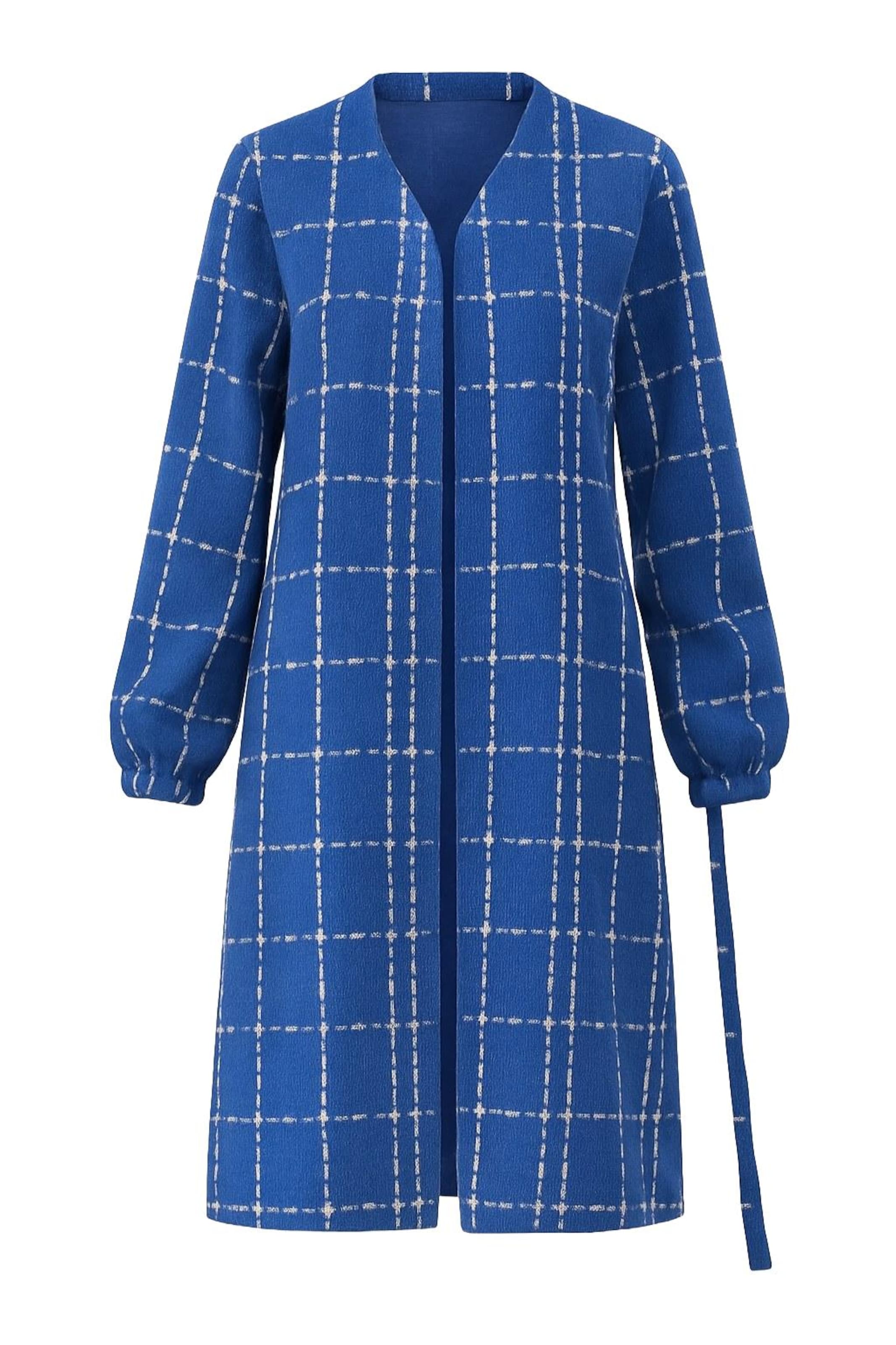 MODAMIHRAM Mantel in blau / weiß, Produktansicht