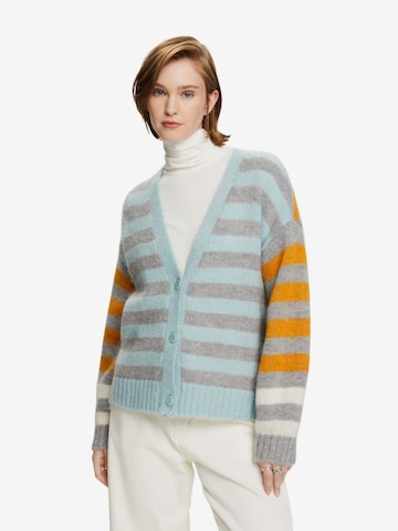 Cardigan ESPRIT en bleu : devant