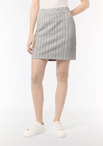 COMMA Skirt in Grey: front