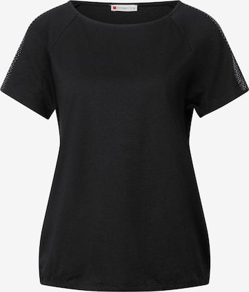 STREET ONE T-Shirt in Schwarz: Vorderseite