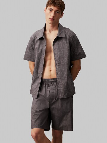 Calvin Klein Underwear Pyjama 'Pure' in Grau: predná strana