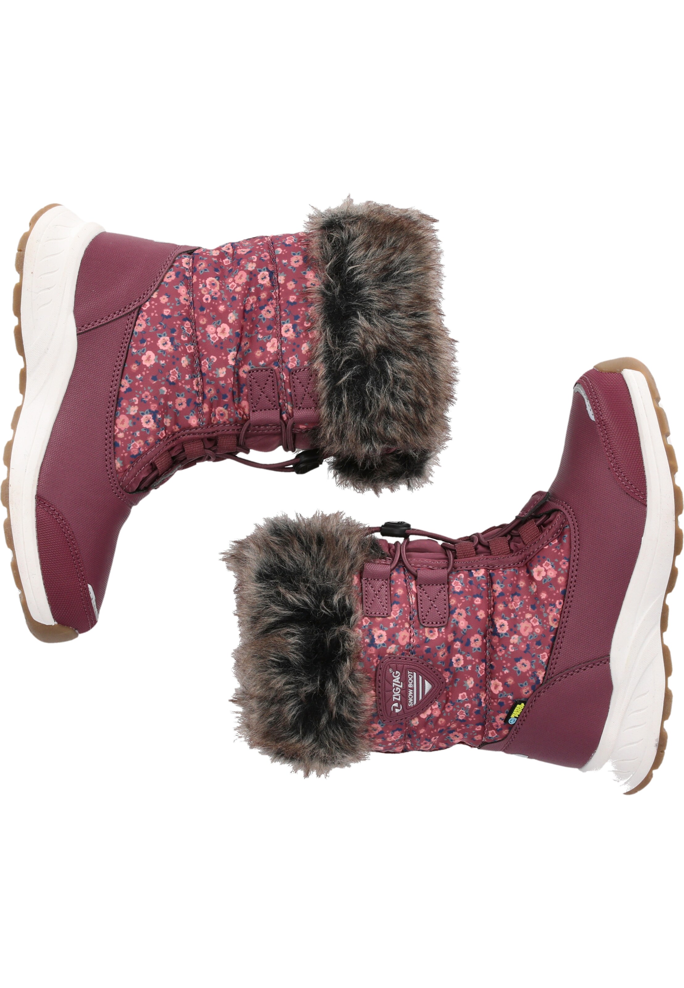 ZigZag Snowboots 'Wesend' in Pink