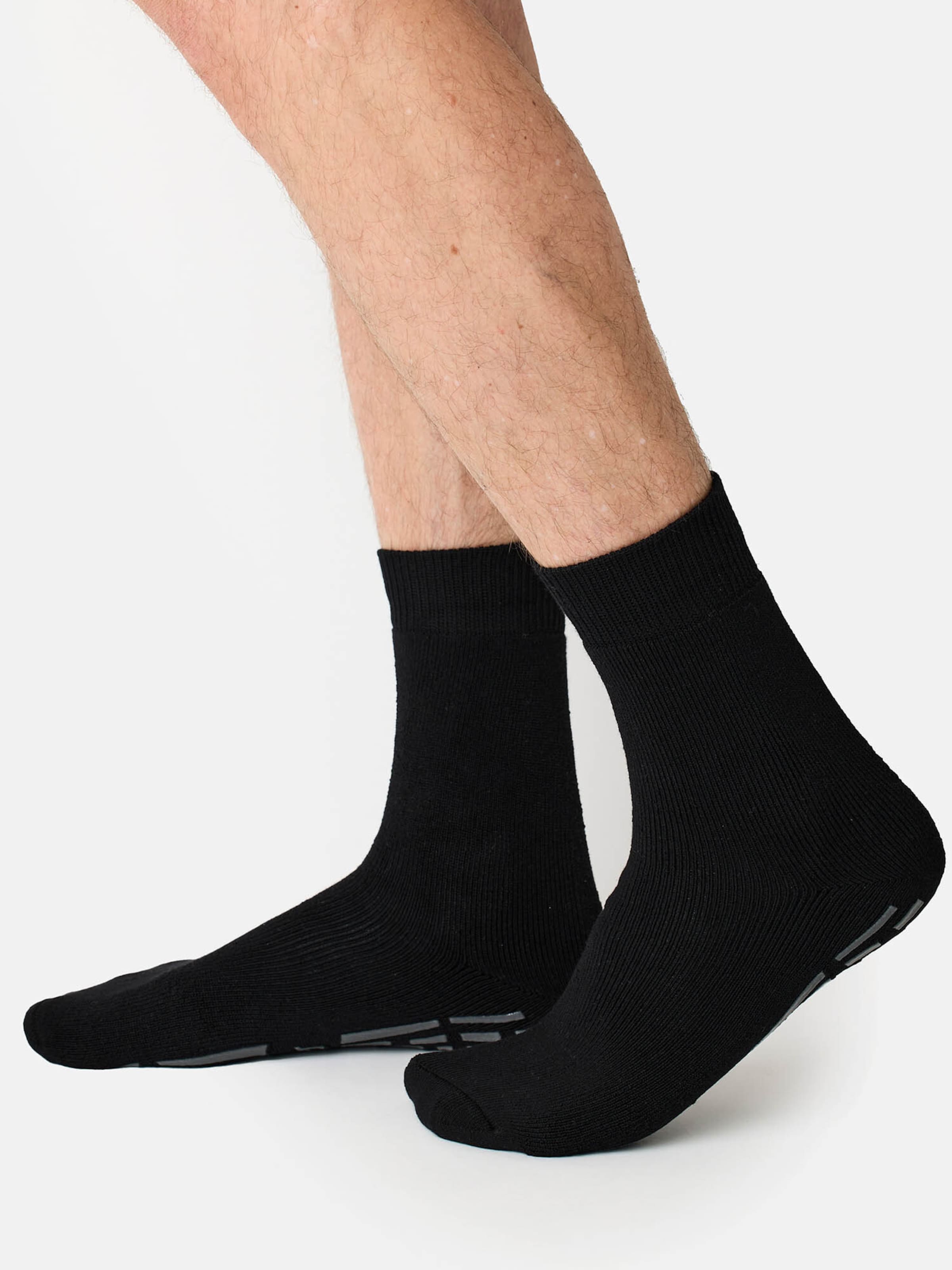 Nur Die Socks ' Stoppersocke Silikondruck ' in Black