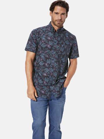 BABISTA Regular fit Button Up Shirt 'Sardor' in Blue