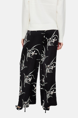 lily and lionel Wide Leg Hose 'Lillibet' in Schwarz