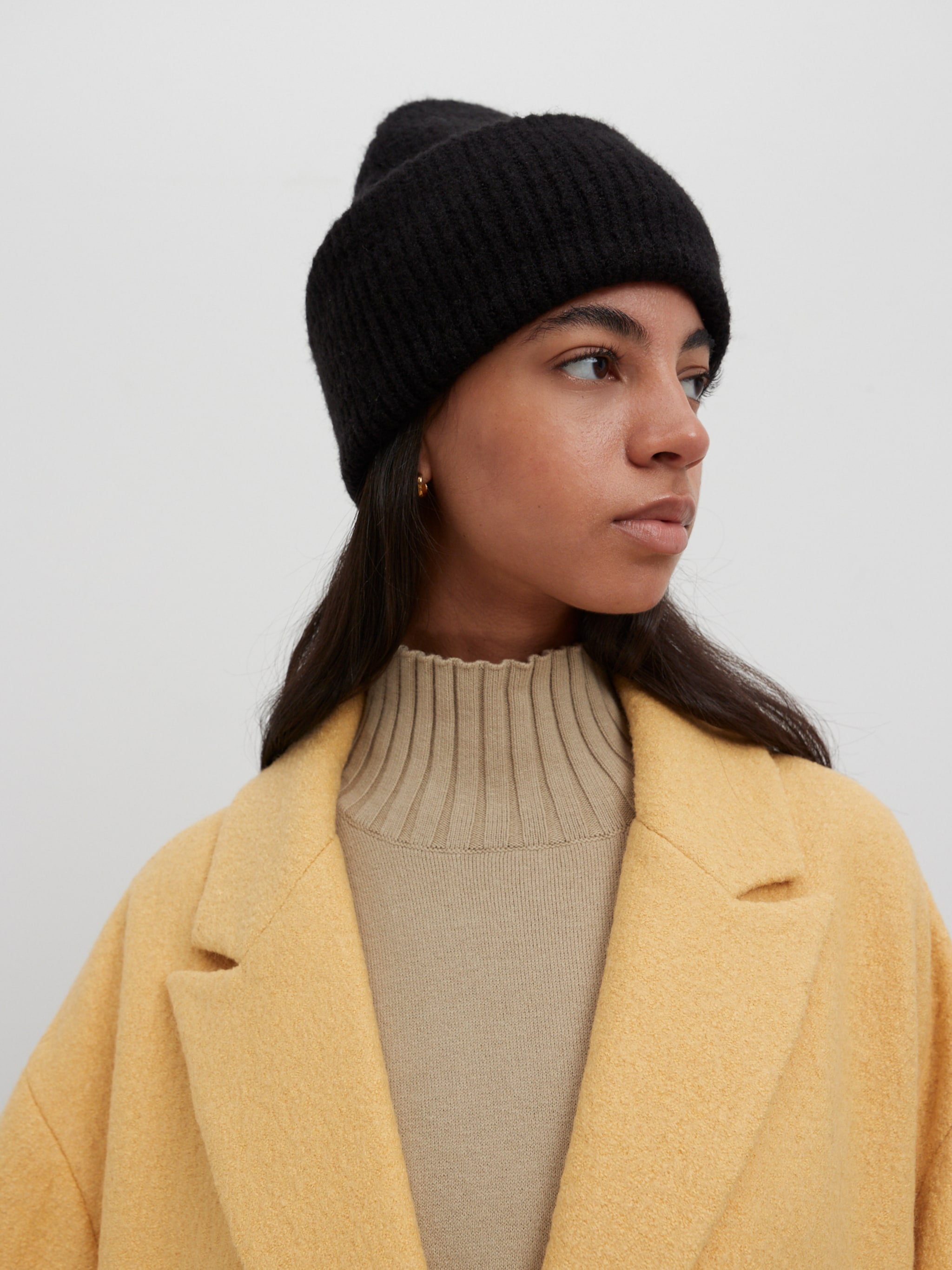 EDITED Produits Manteau mi-saison 'Juli' jaune