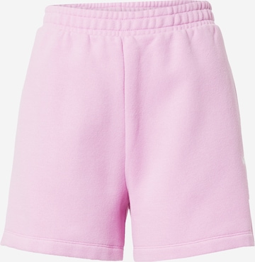 VANS Regular Панталон в розово: отпред