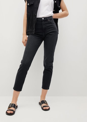 MANGO Regular Jeans i svart: forside