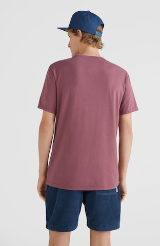 T-Shirt 'Cliff' O'NEILL en rouge