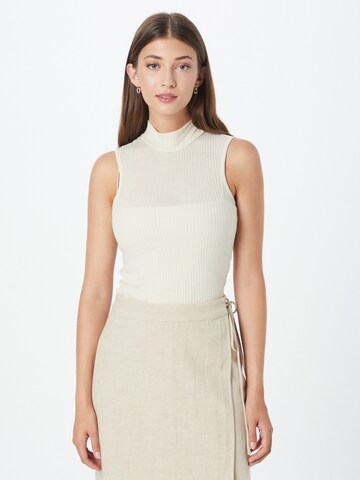 VERO MODA Top 'Grace' in Beige: predná strana