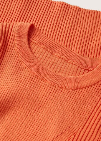 MANGO Sweter 'Maggie' w kolorze pomarańczowy