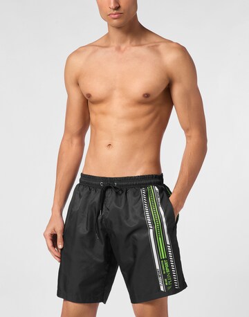 Pantaloncini da bagno di Plein Sport in nero