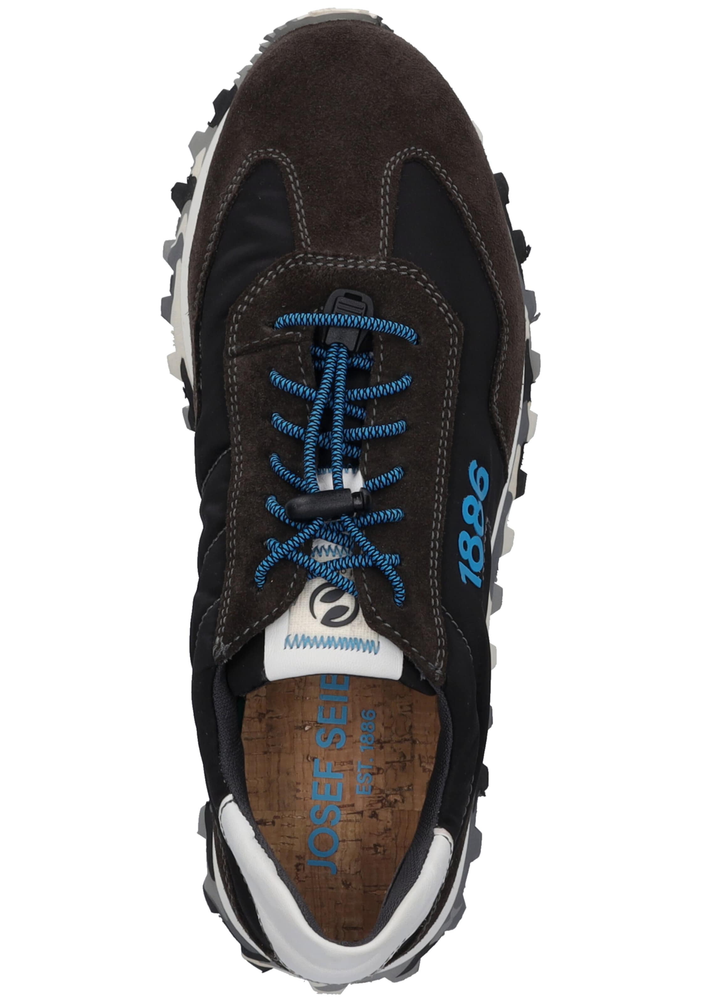 JOSEF SEIBEL Platform trainers 'CLYDE 01' in Black