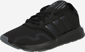 Sneaker low de la ADIDAS ORIGINALS pe negru: față