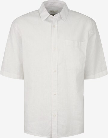 TOM TAILOR DENIM - Camisa em branco: frente