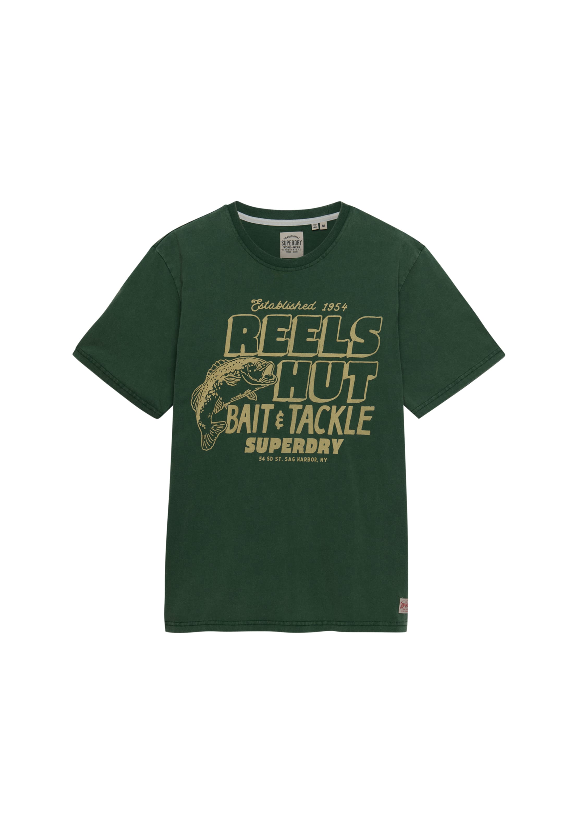 Superdry & Co Shirt in Groen: voorkant