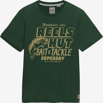 T-Shirt Superdry & Co en vert : devant
