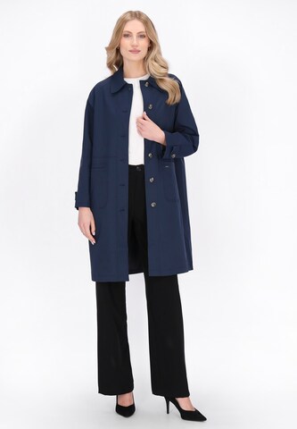 DreiMaster Klassik Between-Seasons Coat 'Classic' in Blue