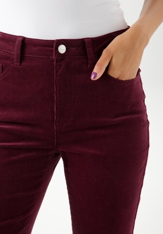 Aniston CASUAL Flared Pants in Red