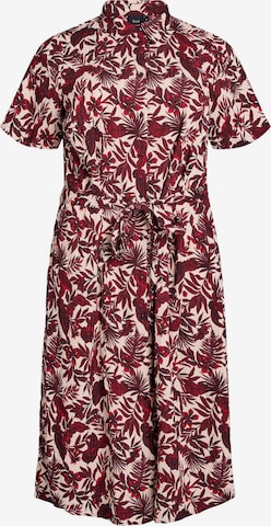 raudona Zizzi Palaidinės tipo suknelė 'EHANNAH': priekis