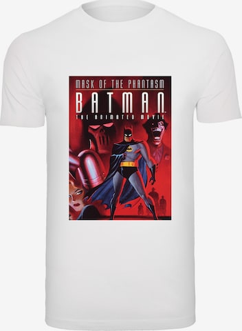 F4NT4STIC Shirt 'DC Comics Batman Mask Of The Phantasm' in Wit: voorkant
