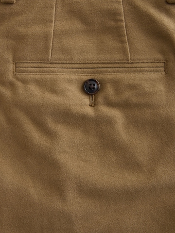 NextLoosefit Hlače s naborima - smeđa boja