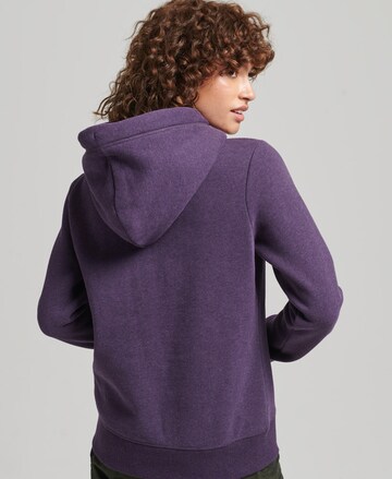 Superdry - Sweatshirt em roxo