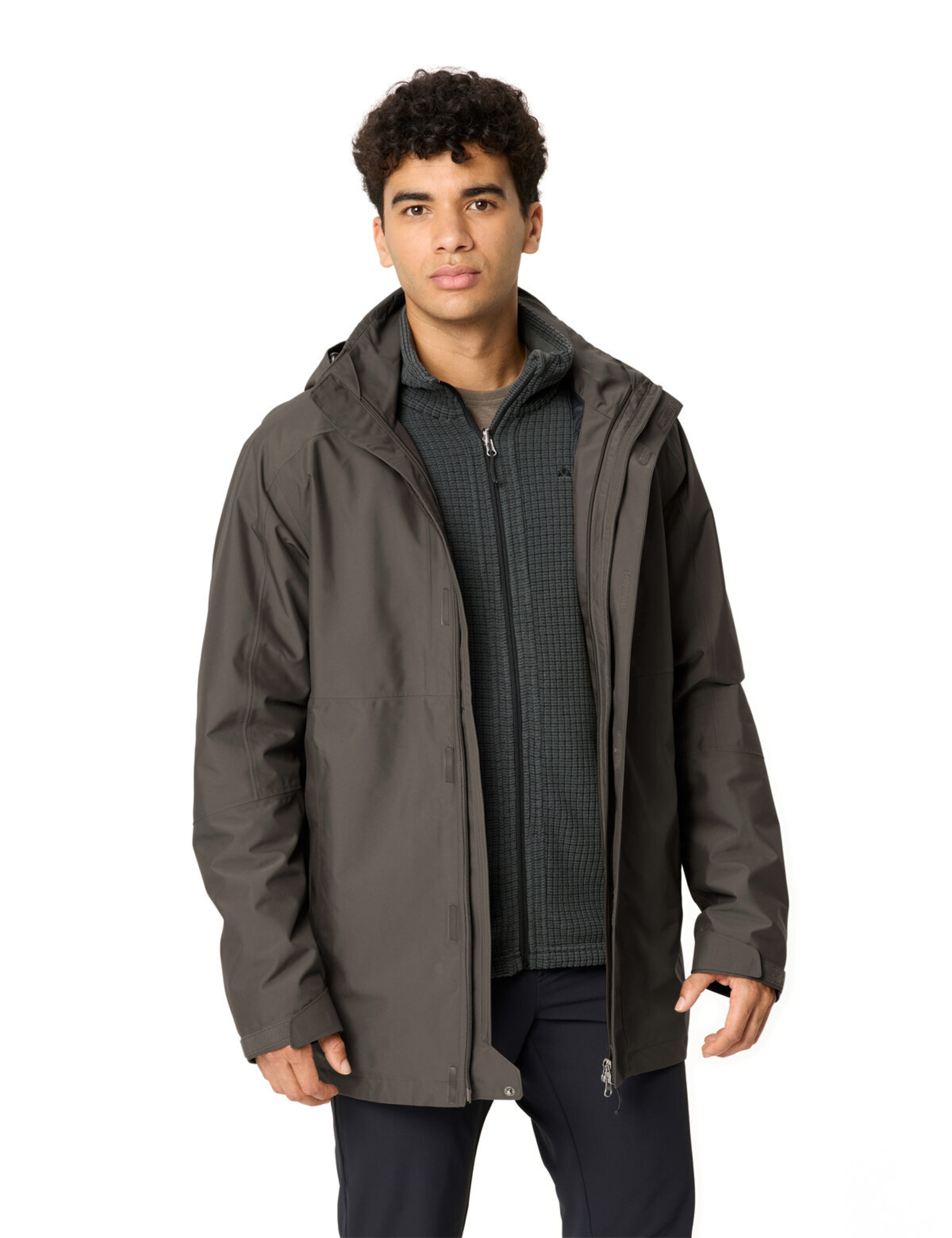 VAUDE Outdoorjacke 'Idris IV' in Braun