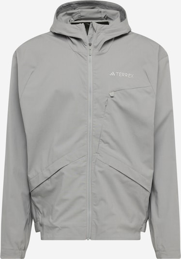 ADIDAS TERREX Chaqueta de montaña 'Xploric' en gris / blanco, Vista del producto