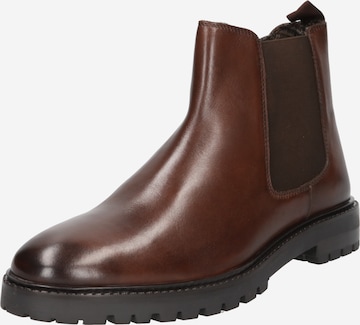 ABOUT YOU Chelsea Boots 'Arjen' in Brown: front