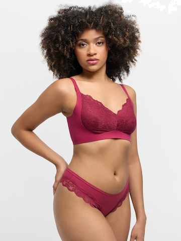 Push-up Soutien-gorge 'Comfort BH mit Lace' cfab en rose