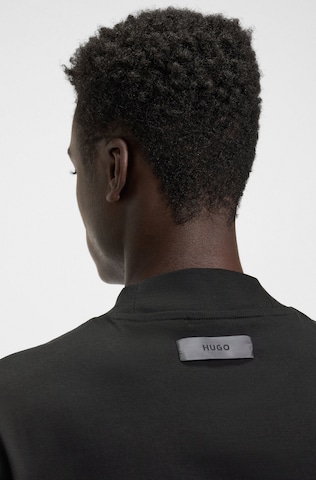 HUGO Shirt 'Dimersolo' in Schwarz