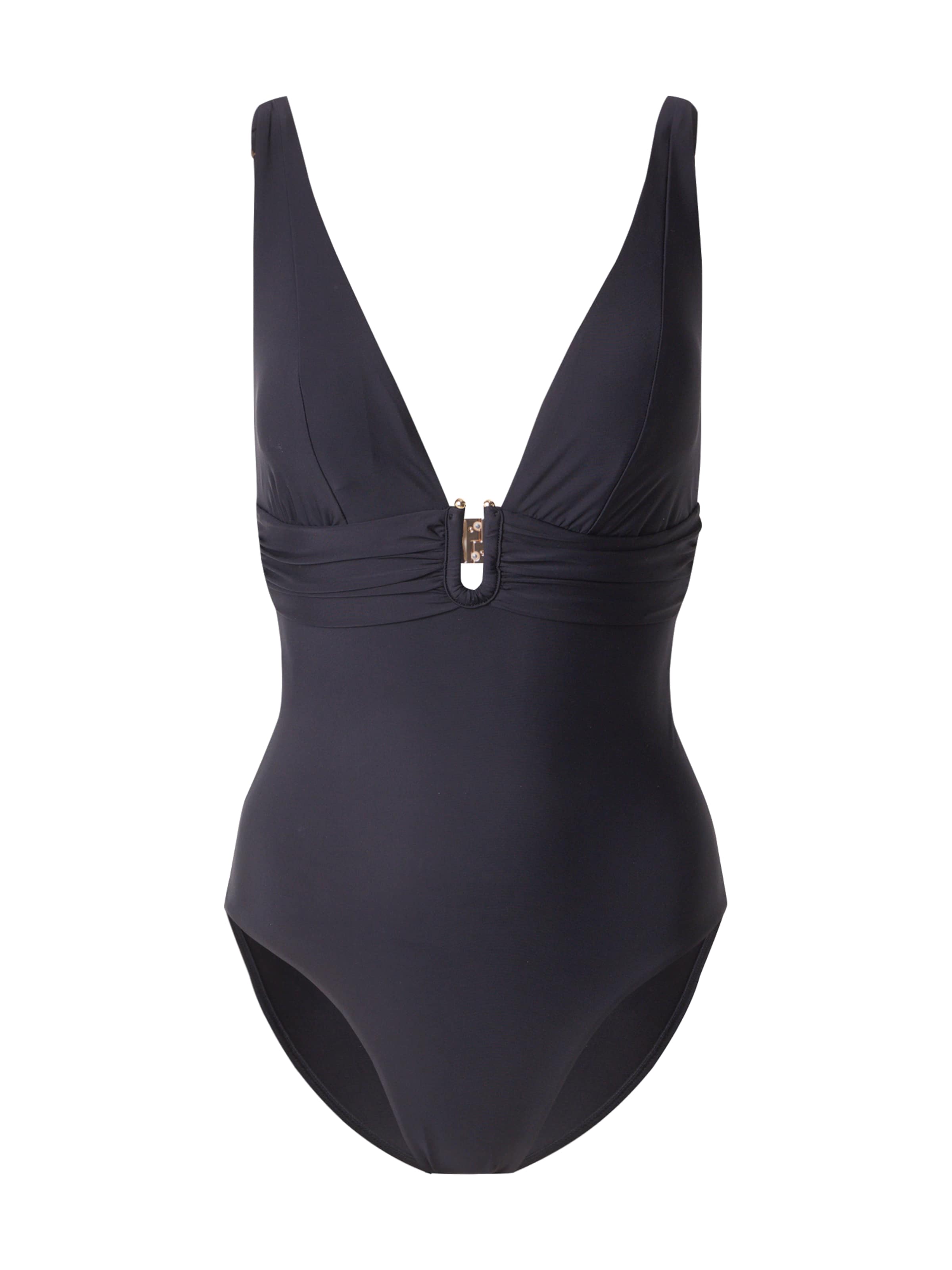 Hunkemöller Shaping swimsuit 'Luna' in Black: front