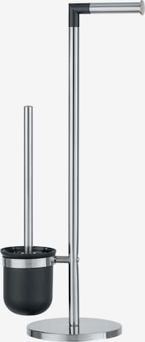 Wenko WC-Garnitur 'Parus' in Silber: Vorderseite