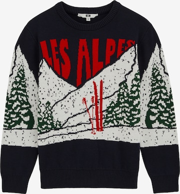 mėlyna WE Fashion Megztinis: priekis