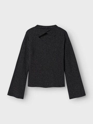 NAME IT Pullover i sort