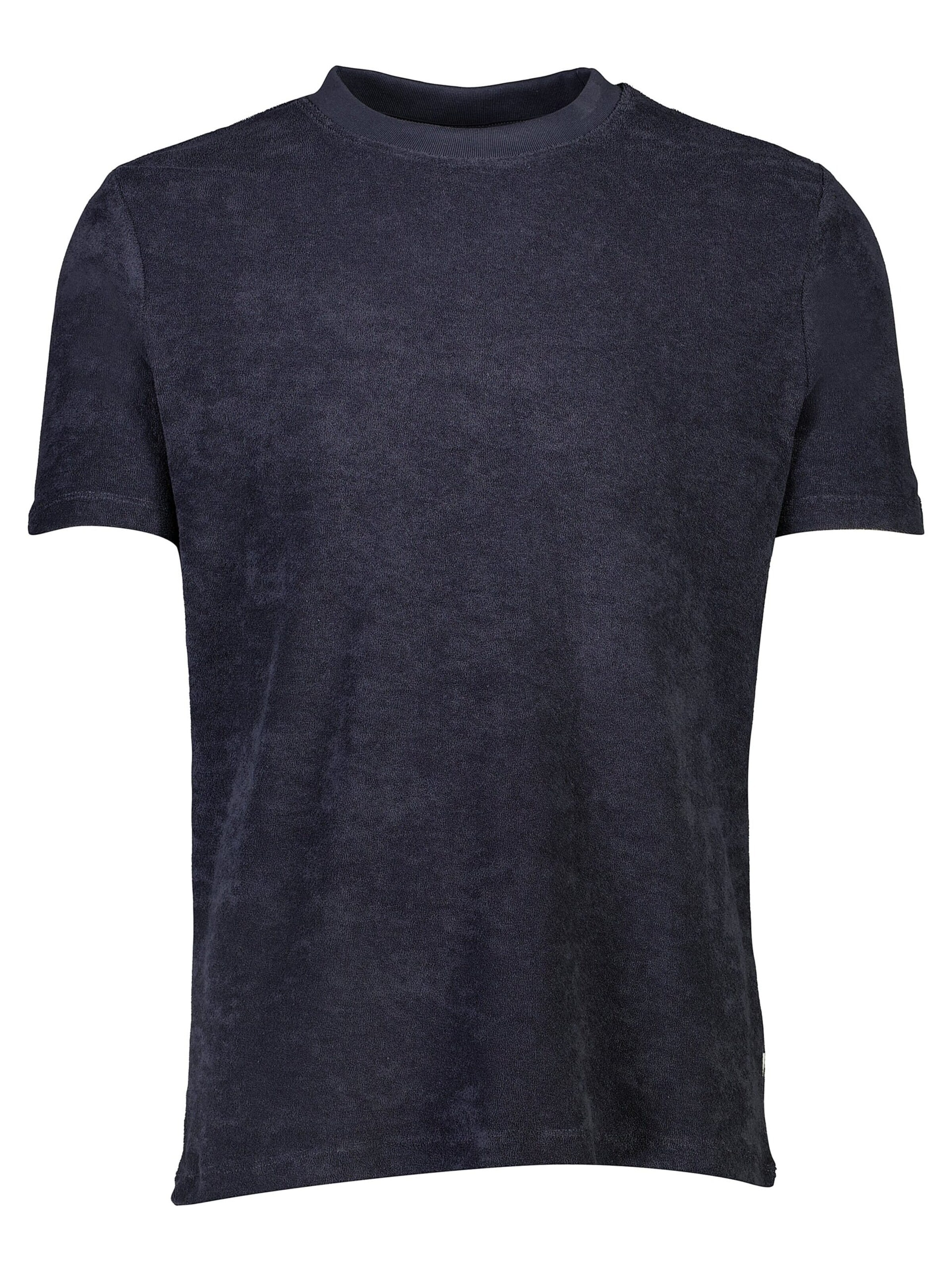 T-Shirt Lindbergh en bleu : devant