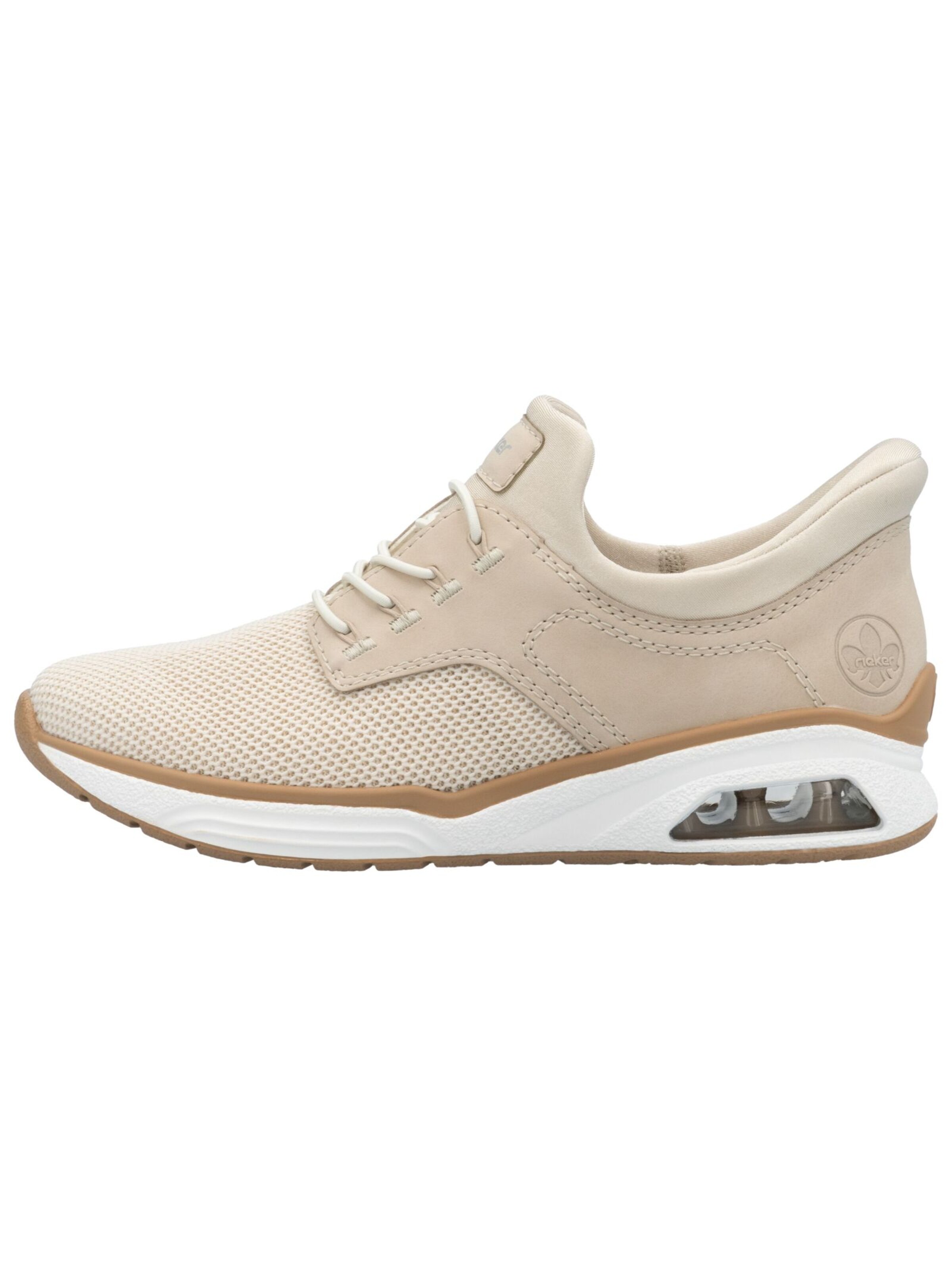 Baskets basses Rieker en beige