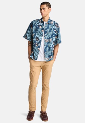 Regular fit Camicia 'Seersucker' di TIMBERLAND in blu