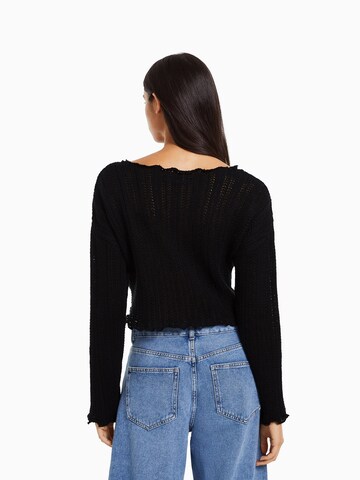 Bershka Pullover in Schwarz