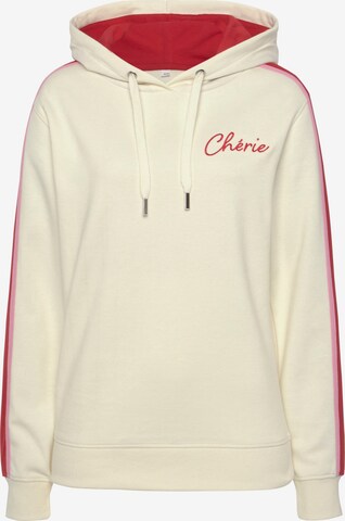 VIVANCE Sweatshirt in Beige: front