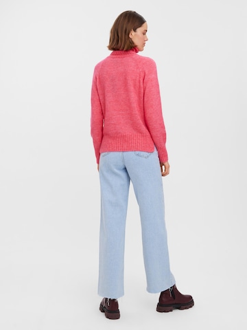VERO MODA Sweater 'Daniela' in Pink